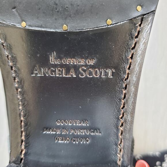 The Office of Angela Scott Shoes Miss Button Deltoy Women 40 Oxford Heels Witch - Picture 14 of 16